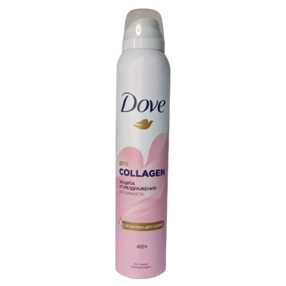 اسپری ضد تعریق 48 ساعته زنانه داو رایحه محافظت پرو کلاژن Dove Pro-Collagen protection حجم 200 میلی لیتر