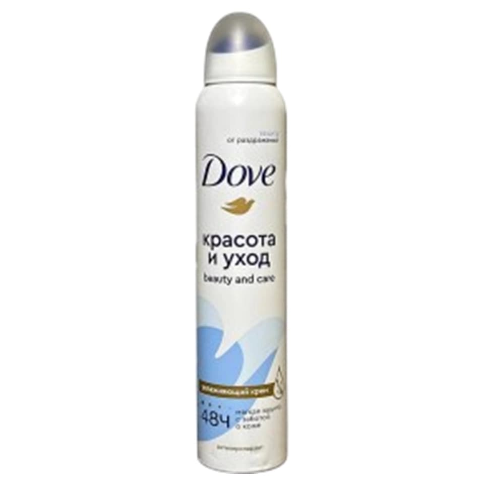 اسپری ضد تعریق 48 ساعته زنانه داو رایحه زیبایی و مراقبت Dove beauty and care حجم 200 میلی لیتر