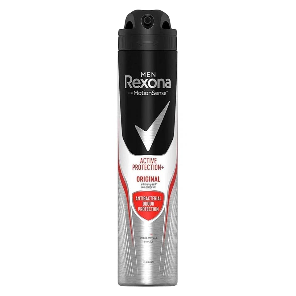 اسپری ضد تعریق 48 ساعته مردانه رکسونا ایتالیا رایحه محافظت فعال +Rexona PROTECTION ACTIVE حجم 200 میلی لیتر