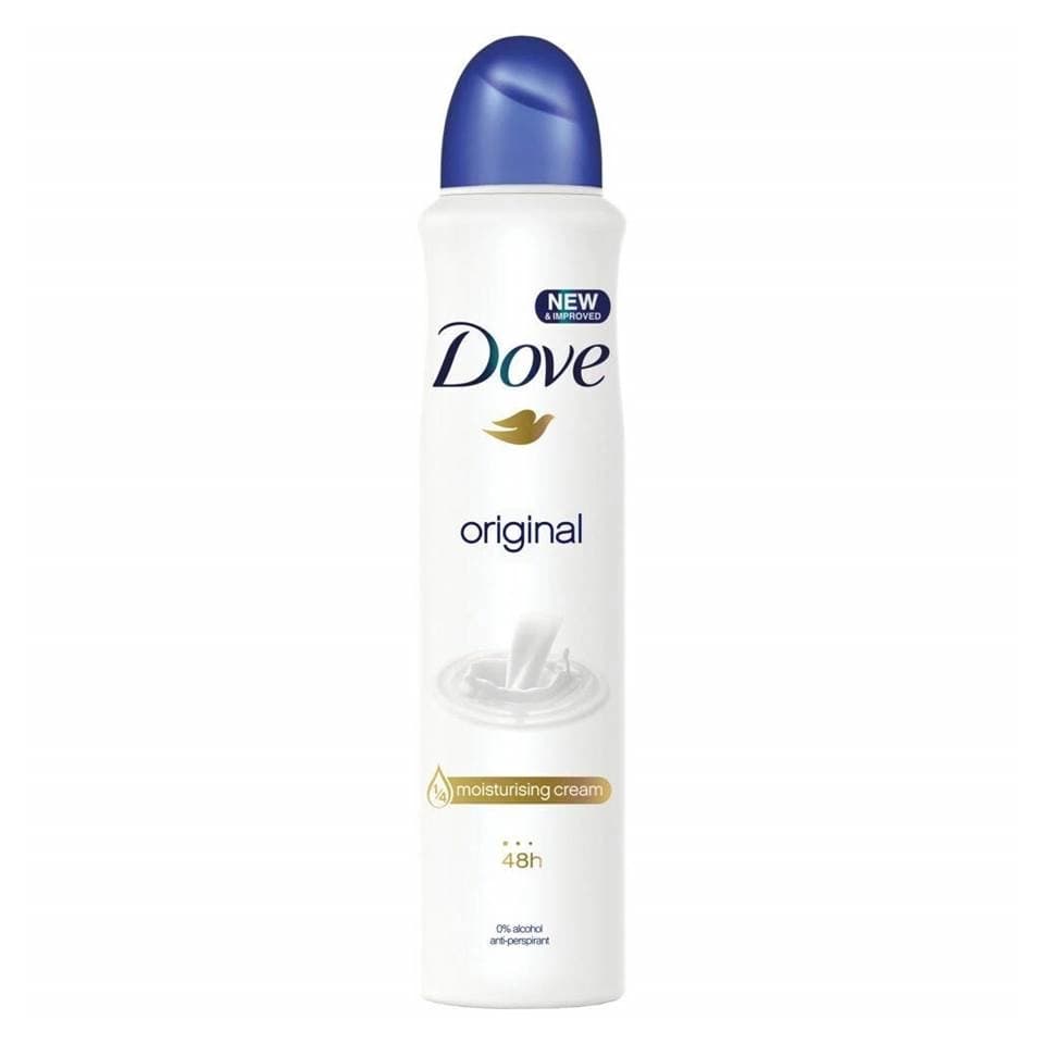 اسپری ضد تعریق داو اورجینال Dove Original Deodorant Spray حجم 250 میلی لیتر